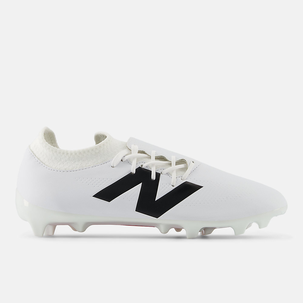 New Balance FURON DISPATCH FG V7+ Shoes White with Black and True Red